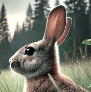 rabbit listening